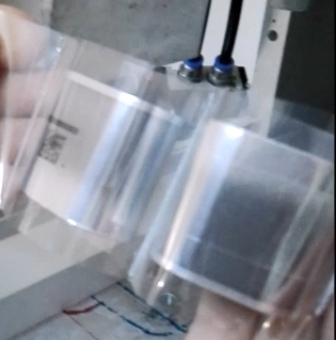 PET film welding for capacitor case 